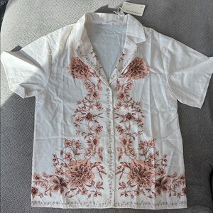 Peppermayo Oversized Linen Shirt